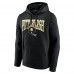 Pittsburgh Steelers Black Gridiron Classics Campus Standard Pullover Hoodie