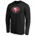 Футболка с длинным рукавом San Francisco 49ers Team Lockup - Black