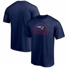 New England Patriots Navy Dual Threat T-Shirt