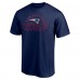 New England Patriots Navy Dual Threat T-Shirt
