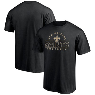 Футболка New Orleans Saints Black Dual Threat