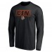 Cincinnati Bengals Black Squad Throwbacks Long Sleeve T-Shirt