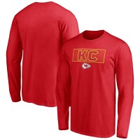 Kansas City Chiefs Red Squad Throwbacks Long Sleeve T-Shirt