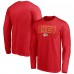 Kansas City Chiefs Red Squad Throwbacks Long Sleeve T-Shirt