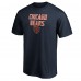 Футболка Chicago Bears Navy Game Day Stack