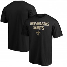 Футболка New Orleans Saints Black Game Day Stack
