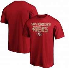 Футболка San Francisco 49ers Game Day Stack - Scarlet