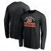 Cincinnati Bengals Black Team Arch Knockout Long Sleeve T-Shirt