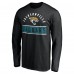 Футболка с длинным рукавом Jacksonville Jaguars Team Arch Knockout - Black