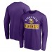 Футболка с длинным рукавом Minnesota Vikings Team Arch Knockout - Purple