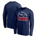 New England Patriots Navy Team Arch Knockout Long Sleeve T-Shirt New England Patriots Navy Team Arch Knockout Long Sleeve T-Shirt