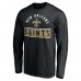 Футболка с длинным рукавом New Orleans Saints Team Arch Knockout - Black