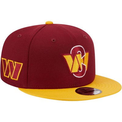 Бейсболка Washington Commanders New Era City Originals 9FIFTY - Burgundy/Gold