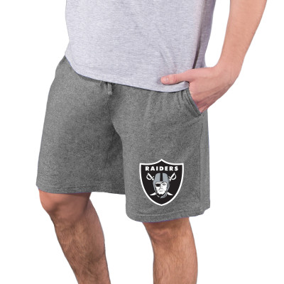 Шорты Las Vegas Raiders Concepts Sport Quest Knit- Charcoal