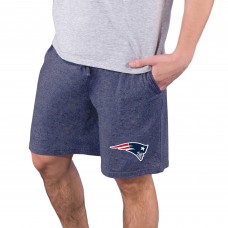 New England Patriots Concepts Sport Quest Knit Jam Shorts - Navy