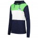 Женская Seattle Seahawks Antigua Navy Wicket Pullover Hoodie