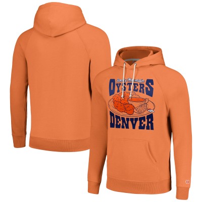 Толстовка Denver Broncos Homage Unisex NFL x Guy Fieri’s Flavortown Tri-Blend - Orange