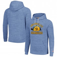 Толстовка Los Angeles Chargers Homage Unisex NFL x Guy Fieri’s Flavortown Tri-Blend - Light Blue