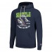 Толстовка Seattle Seahawks Homage Unisex NFL x Guy Fieri’s Flavortown Tri-Blend - Navy