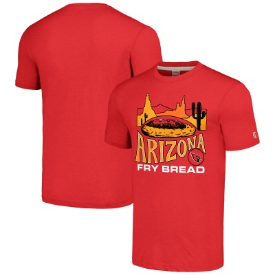 Футболка Arizona Cardinals Homage Unisex NFL x Guy Fieri’s Flavortown Tri-Blend - Red