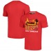 Футболка Arizona Cardinals Homage Unisex NFL x Guy Fieri’s Flavortown Tri-Blend - Red
