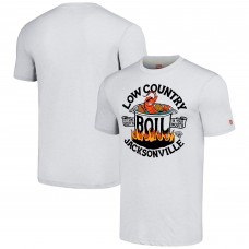 Футболка Jacksonville Jaguars Homage Unisex NFL x Guy Fieri’s Flavortown Tri-Blend - Ash