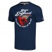Футболка New England Patriots Homage Unisex NFL x Guy Fieri’s Flavortown Tri-Blend - Navy