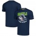 Футболка Seattle Seahawks Homage Unisex NFL x Guy Fieri’s Flavortown Tri-Blend - Navy