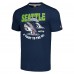 Футболка Seattle Seahawks Homage Unisex NFL x Guy Fieri’s Flavortown Tri-Blend - Navy