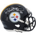 Jerome Bettis Pittsburgh Steelers Autographed Fanatics Authentic Riddell Speed Mini Helmet