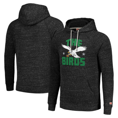 Толстовка Philadelphia Eagles Homage Unisex Hyperlocal Raglan - Charcoal