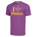 Футболка Minnesota Vikings Homage Unisex The NFL ASL Collection by Love Sign Tri-Blend - Purple
