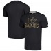 Футболка New Orleans Saints Homage Unisex The NFL ASL Collection by Love Sign Tri-Blend - Charcoal