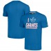 Футболка New York Giants Homage Unisex The NFL ASL Collection by Love Sign Tri-Blend - Royal