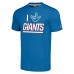 Футболка New York Giants Homage Unisex The NFL ASL Collection by Love Sign Tri-Blend - Royal