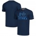 Футболка Tennessee Titans Homage Unisex The NFL ASL Collection by Love Sign Tri-Blend - Navy