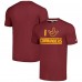 Футболка Washington Commanders Homage Unisex The NFL ASL Collection by Love Sign Tri-Blend - Burgundy