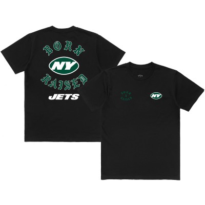 Футболка New York Jets Born x Raised Unisex - Black