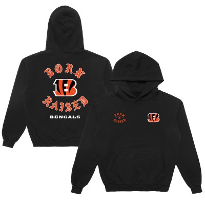 Толстовка Cincinnati Bengals Born x Raised Unisex - Black