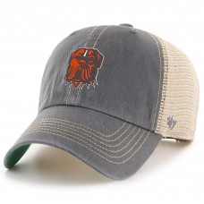 Бейсболка Cleveland Browns 47 Dawg Logo Trucker Clean Up - Charcoal