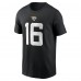 Футболка с номером Trevor Lawrence Jacksonville Jaguars Nike - Black