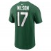 Футболка с номером Garrett Wilson New York Jets Nike - Green
