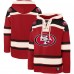 San Francisco 49ers 47 Scarlet Superior Lacer Pullover Hoodie