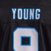 Джерси Carolina Panthers Bryce Young Nike Black Team Game