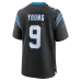 Джерси Carolina Panthers Bryce Young Nike Black Team Game