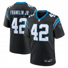 Игровая джерси Sam Franklin Jr. Carolina Panthers Nike Team - Black