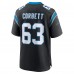 Игровая джерси Austin Corbett Carolina Panthers Nike Team - Black