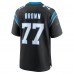 Игровая джерси Deonte Brown Carolina Panthers Nike Team - Black