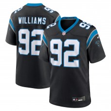 Игровая джерси Raequan Williams Carolina Panthers Nike Team - Black