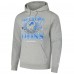 Толстовка Detroit Lions New Era Heather Gray Retro